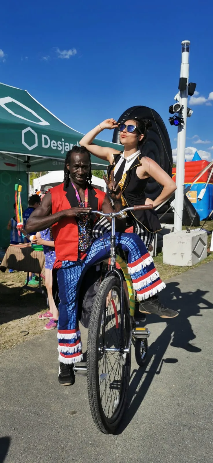 Le grand vélo de parade